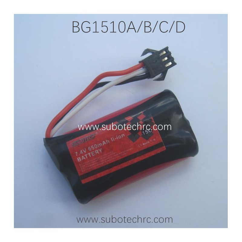 SUBOTECH BG1510 Parts 7.4V 650mAh Battery