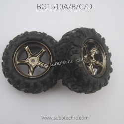 SUBOTECH BG1510A/B/C/D RC Car Parts Tires Assembly