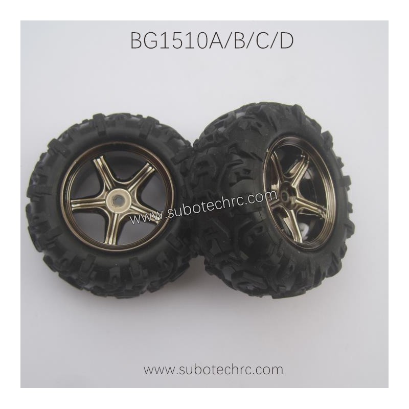 SUBOTECH BG1510A/B/C/D RC Car Parts Tires Assembly
