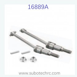 HBX 16889 Upgrade Parts Metal Front Drive Shaft Set M16105