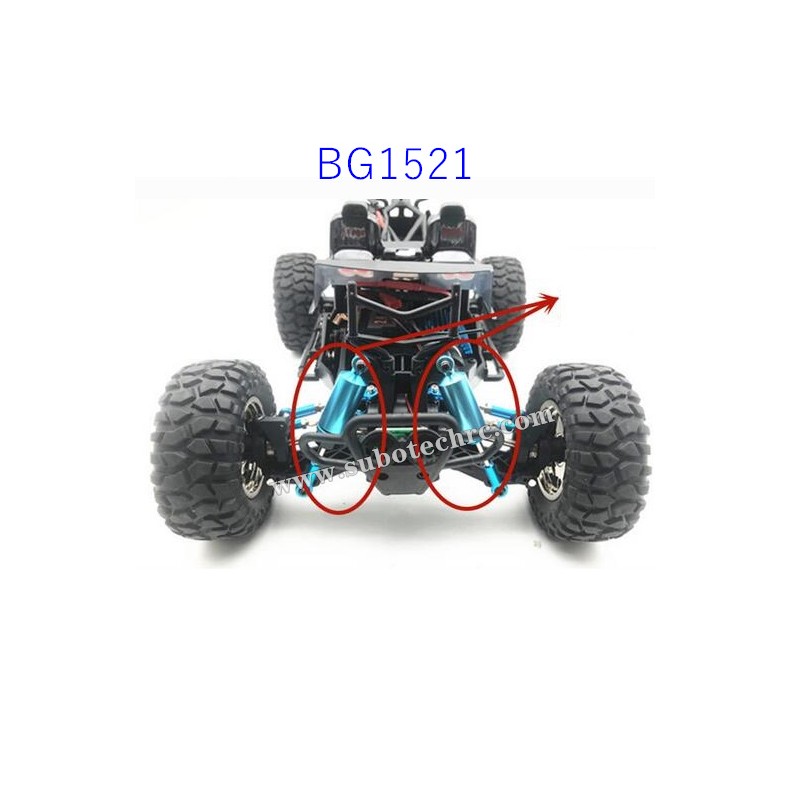 SUBOTECH BG1521 Golory 1/14 RC Truck Upgrade Metal Front Shock