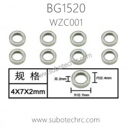 SUBOTECH BG1520 1/14 RC Car Parts Ball Bearing WZC001