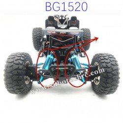 SUBOTECH BG1520 RC Car Upgrade Parts Front Shock Absorbers