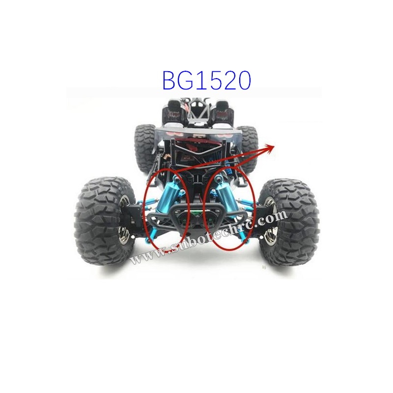 SUBOTECH BG1520 RC Car Upgrade Parts Front Shock Absorbers