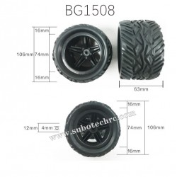 Subotech BG1508 Wheel with Tire