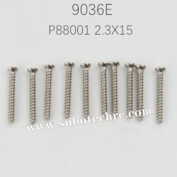 ENOZE 9306E 1/18 Parts 2.3X15 Round Head Screw P88001