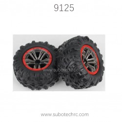 XINLEHONG 9125 Spirit RC Truck Parts Tire Assembly