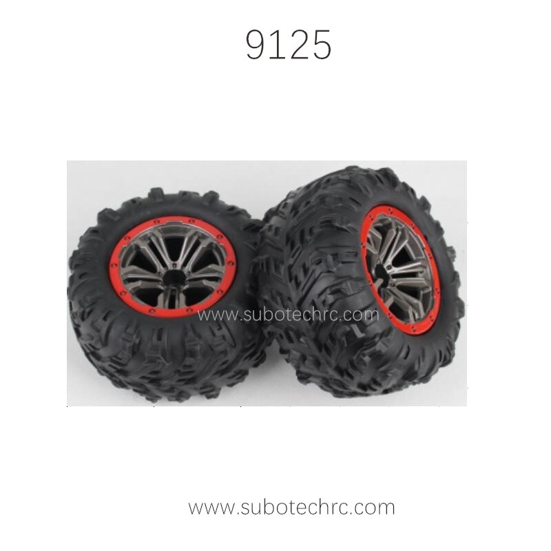 XINLEHONG 9125 Spirit RC Truck Parts Tire Assembly