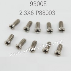 ENOZE 9300E 1/18 Drift Car Parts 2.3X6 Round Head Screw P88003