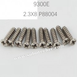 ENOZE 9300E 1/18 Drift Car Parts 2.3X8 Round Head Screw P88004