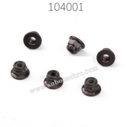 WL-TECH XK 104001 Parts M4-Flange Loose Nut 1910