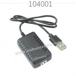 1374 7.4V 2000MaH USB Charger for WL-TECH XK 104001
