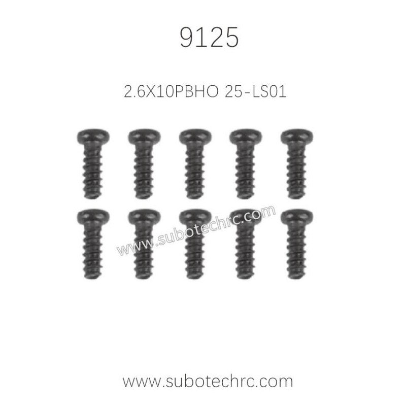 XINLEHONG 9125 Spirit Parts Round Headed Screw 25-LS01