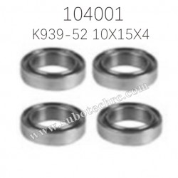 Rolling Bearing 10X15X4 K939-52 Parts for WL-TECH XK 104001 RC Truck