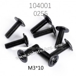 Screws 3X10PWM7 Parts for WL-TECH XK 104001