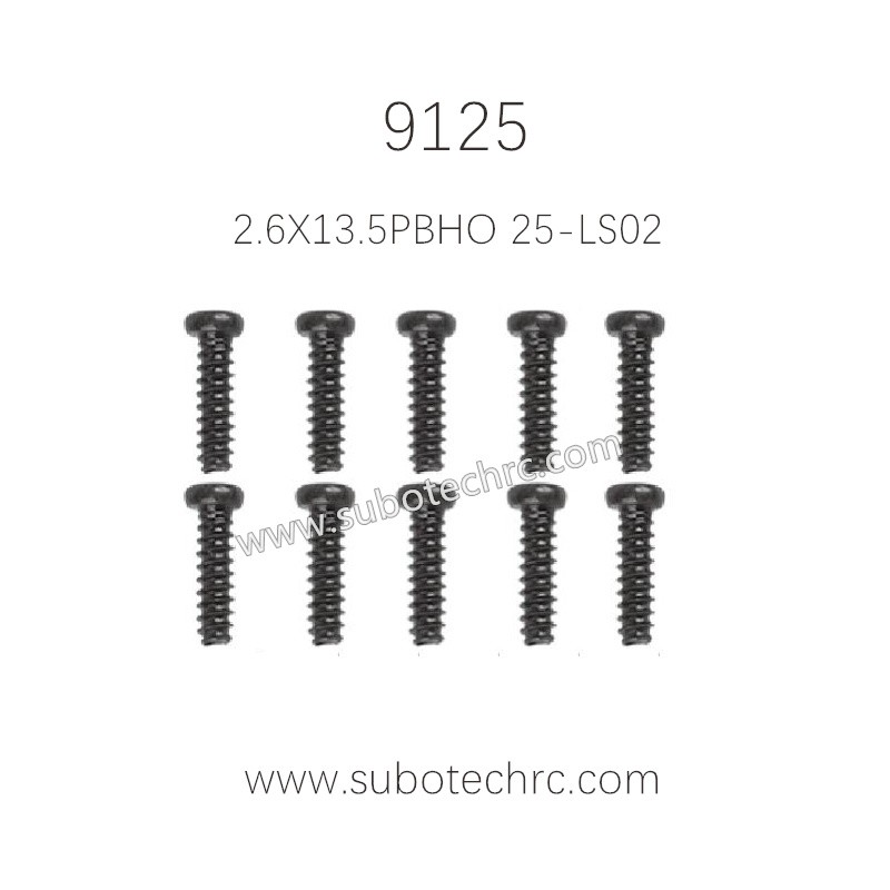 XINLEHONG 9125 Spirit Parts Round Headed Screw 25-LS02