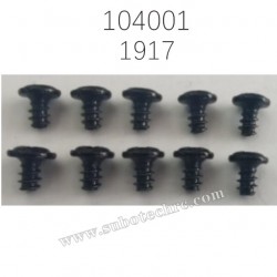 1917 Self-tapping Screws with round head 2.6X4PWB5 Parts for WL-TECH XK 104001