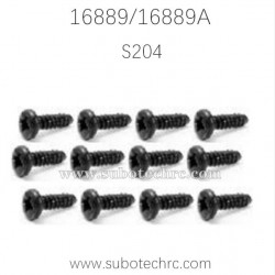 HAIBOXING 16889 Parts Pan Head Self Tapping Screws S204