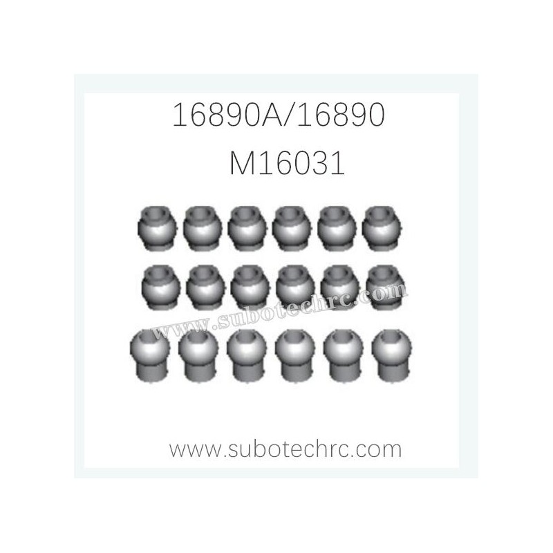 HAIBOXING 16890 16890A Destroyer Parts Plastic Pivot Balls Complete M16031