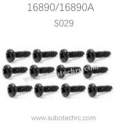 HAIBOXING 16890 16890A Destroyer Parts Pan Head Self Tapping Screws PBHO2.6X10mm S029