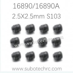 HAIBOXING 16890 16890A Destroyer Parts Screw 2.5X2.5mm S103