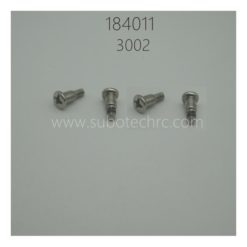 3002 Screw for Upper Connect Rod for WLTOYS 184011