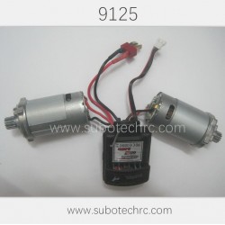 XINLEHONG 9125 Spirit 1/10 RC Truck Parts Motor and Receiver kit