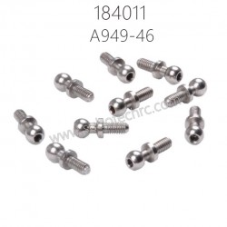 A949-46 4x10.8 Ball Head Screw for WLTOYS 184011