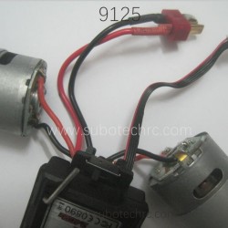 XINLEHONG 9125 RC Truck Parts Motor and Receiver kit