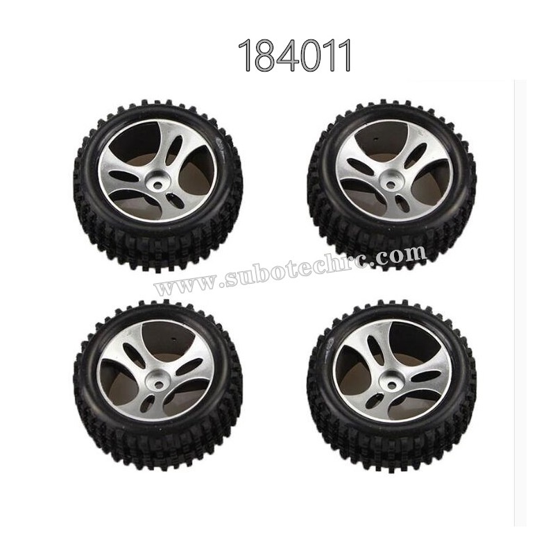 0896 Tires Assembly Parts for WLTOYS 184011