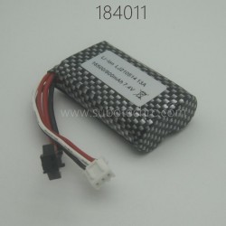 WLTOYS 184011 RC Car Parts Battery 7.4V 900mAh 1986