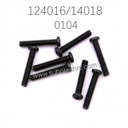 WLTOYS XKS 124016 124018 Screw Parts 0104 Cross Pan Head Screw Group