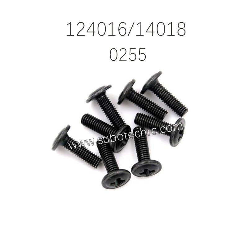 WLTOYS XKS 124016 124018 Screw Parts 0255 3X10PWM7 Screw Assembly