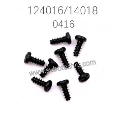 WLTOYS XKS 124016 124018 Parts 0416 ST1.7X4PB Screw Assembly