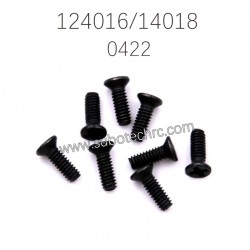 WLTOYS XKS 124016 124018 Parts 0422 2X6KM Screws