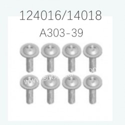 WLTOYS 124016 124018 Parts A303-39 ST2.6X6PWB6 Screw