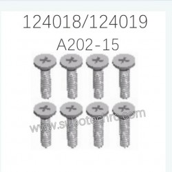 WLTOYS 124018 124019 Parts A202-15 Cross flat head screw 2X8KB