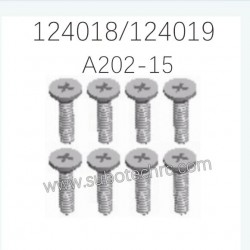 WLTOYS 124018 124019 Parts A202-15 Cross flat head screw 2X8KB