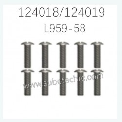 WLTOYS 124018 124019 Parts L959-58 Round head tapping Screw