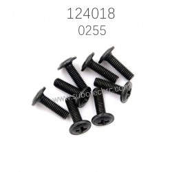 WLTOYS 124018 Parts 0255 3X10PWM7 Screw Assembly