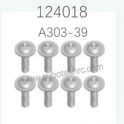 WLTECH XK 124018 Parts A303-39 ST2.6X6PWB6 Round round head screw