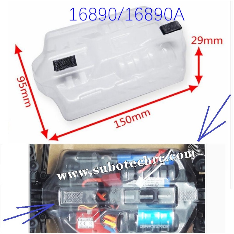 HAIBOXING 16890 16890A Upgrade Parts Dust Cover