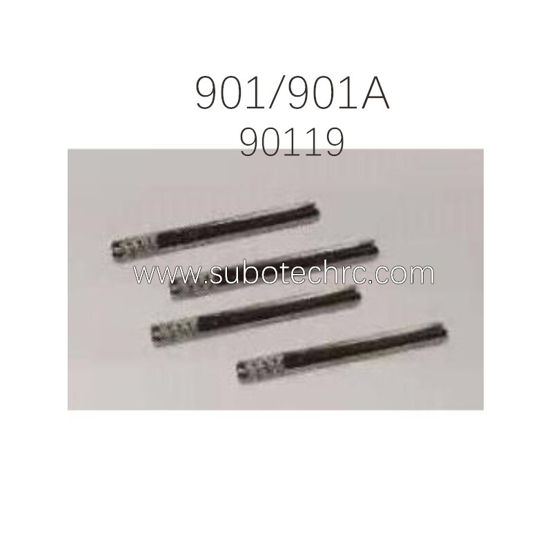 HBX 901A 901 Specs Parts Rear Lower Suspension Arm Outside Hinge Pins 90119