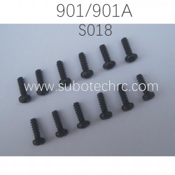HAIBOXING 901 Parts Round Head Self Tapping Screw S018, HBX 901A