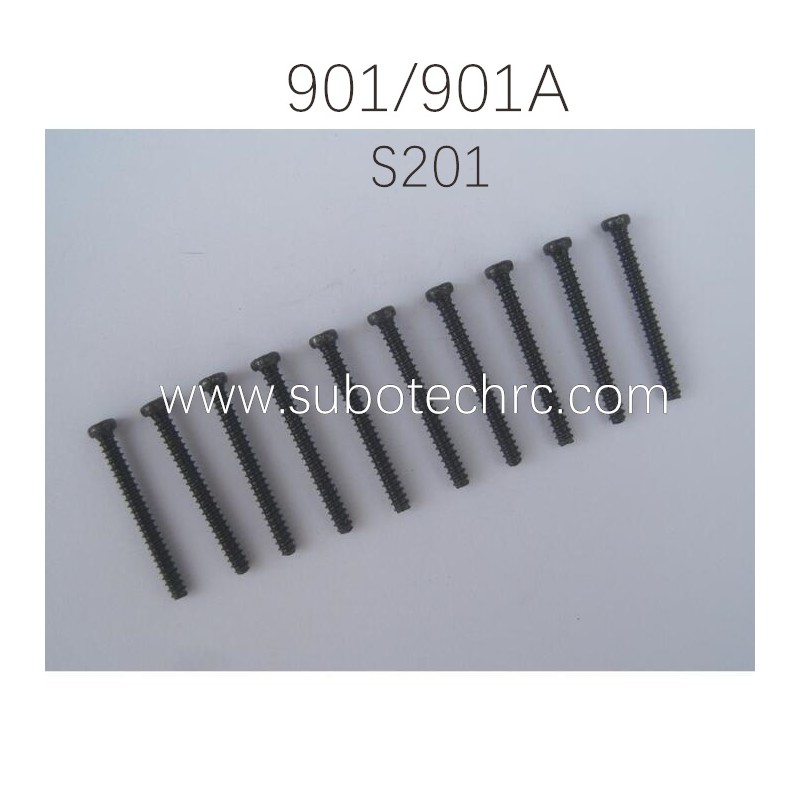 HAIBOXING 901 Parts Round Head Self Tapping Screw S201