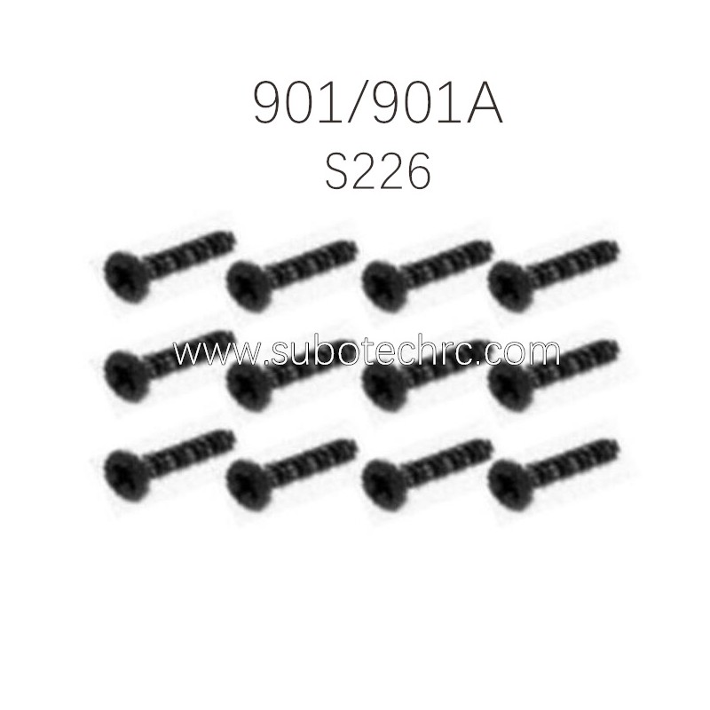 HAIBOXING 901 Parts Countersunk Self Tapping Screw S226