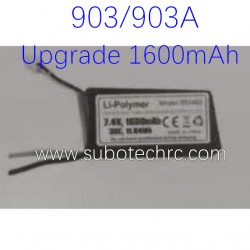 Li-PO Battery 7.4V 1600mAh T2119 Upgrade Parts for HAIBOXING 903 903A