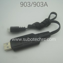 USB Charger E001 Parts for HAIBOXING 903 903A RC Car