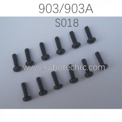Round Head Self Tapping Screw S018 Parts for HAIBOXING 903 903A