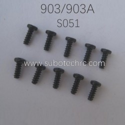 Round Head Self Tapping Screw S051 Parts for HAIBOXING 903 903A